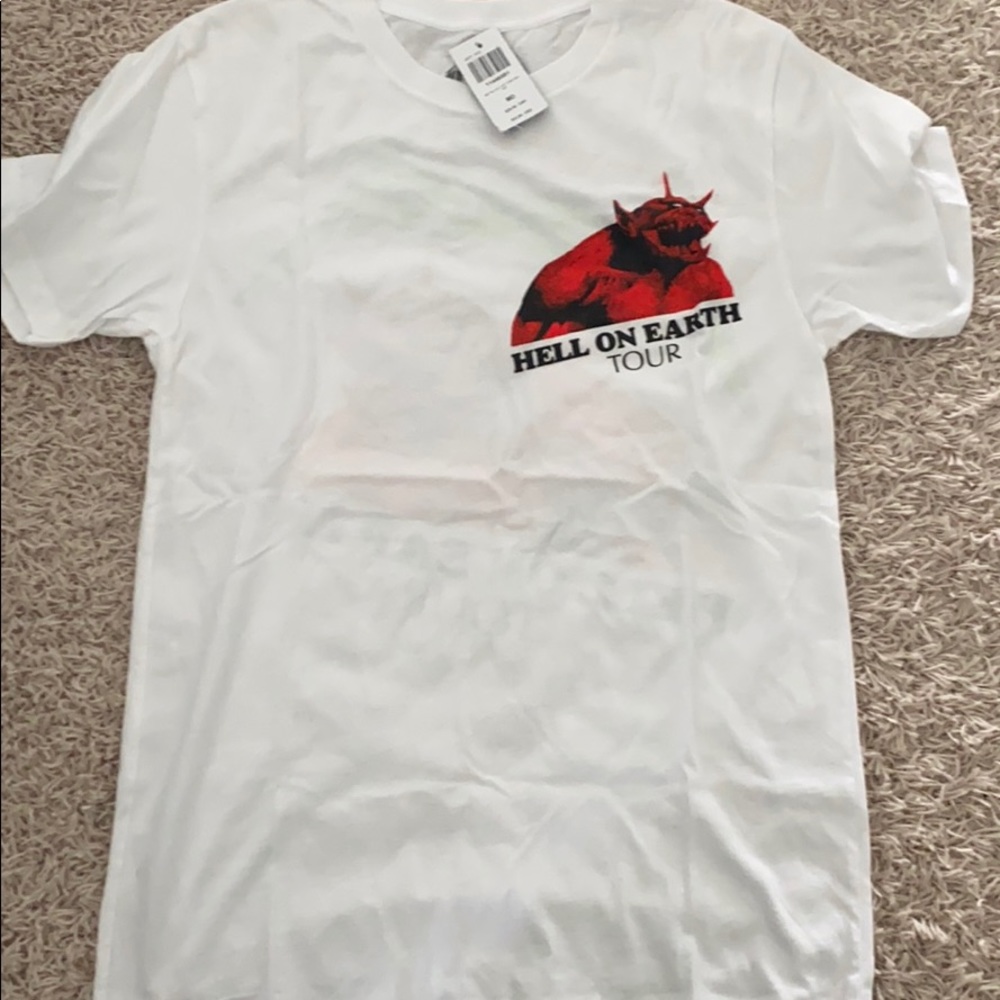 Metallica hell on earth tour tee shirt size medium